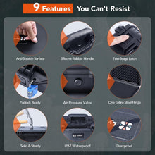 Load image into Gallery viewer, Durable Waterproof Equipment Case with Custom Foam – Ideal for Laptops and Gear