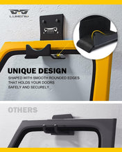 Load image into Gallery viewer, Heavy Duty Jeep Door Storage Hangers - Rust Resistant Bracket Set for All Models