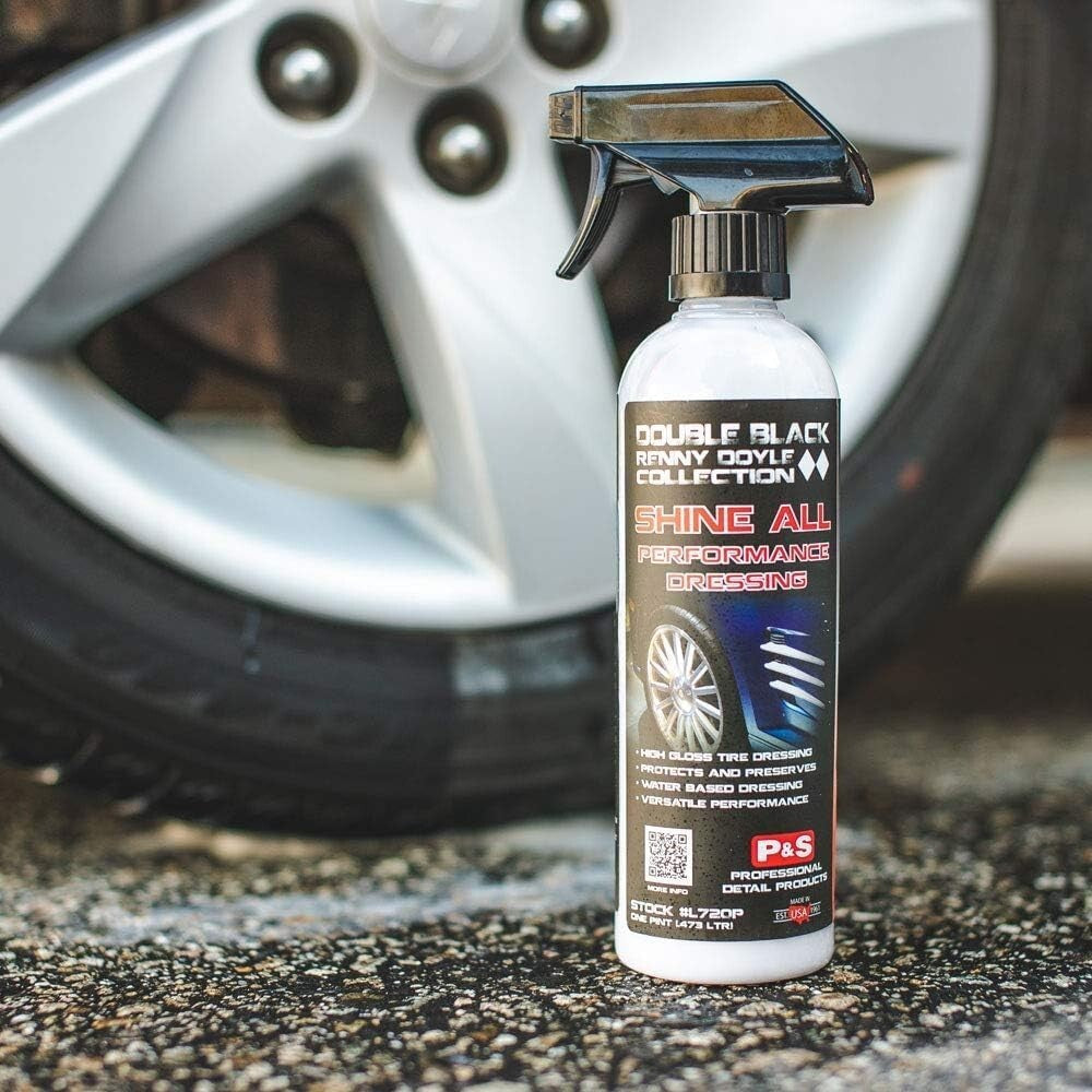 Shine All: Premium 1 Gallon Tire Dressing for Tires, Rubber, and Leather Care