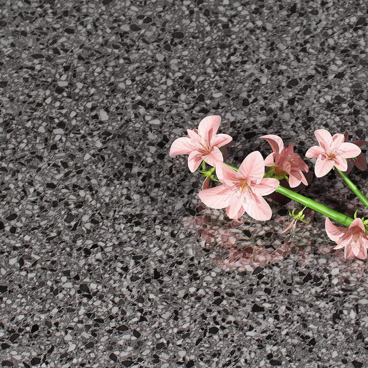 Extra Wide 36 Inch Granite Look Self-Adhesive Contact Paper for Stylish Surfaces
