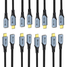 Load image into Gallery viewer, High-Performance USB C Extension Cable - 3.3Ft, 10-Pack 100W Fast Charging Power