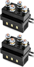 Load image into Gallery viewer, Premium 12V 500A Solenoid Relay for Winches - Includes 2 Pack of Contactors