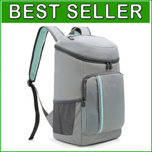 Load image into Gallery viewer, Durable Waterproof Insulated Cooler Backpack - 30 Can Capacity for Adventures