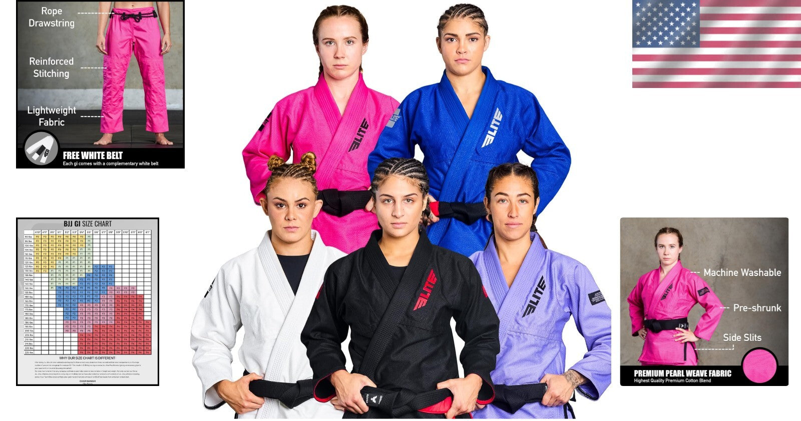 Ultra-Light Women's IBJJF Approved BJJ GI - Perfect Fit for Every Training