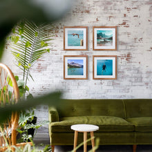 Load image into Gallery viewer, Versatile 11x11 Frames with Plexiglass - 4-Pack for Wall and Tabletop Mounting