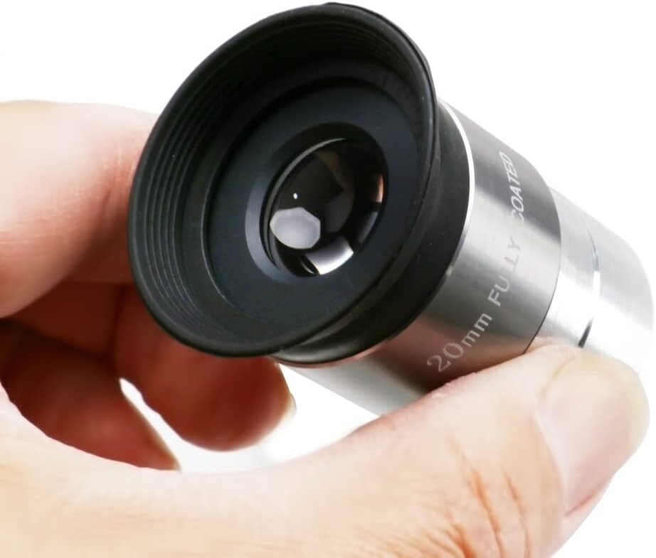 1.25 inch High-Grade Optical Telescope Eyepiece Set: Three Focal Lengths for All