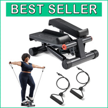 Load image into Gallery viewer, Space-Saving Mini Stepper with Digital Monitor and Free Workouts via SunnyFit