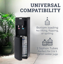 Load image into Gallery viewer, Professional Grade Water Cooler with Child Safety Lock - 3 &amp; 5 Gallon Capacity