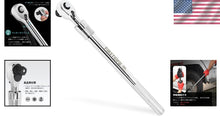 Load image into Gallery viewer, Compact 72-Tooth Ratchet Wrench - Extends 19.5 to 30.5 Inches for Tight Spaces