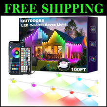 Load image into Gallery viewer, Permanent Outdoor RGB Lights - IP67 Waterproof for Festive Occasions &amp; Everyday