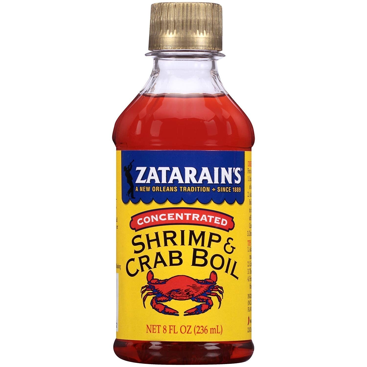 Bold Shrimp & Crab Boil Concentrate - 12 Pack | 8 fl oz Each for Savory Seafood