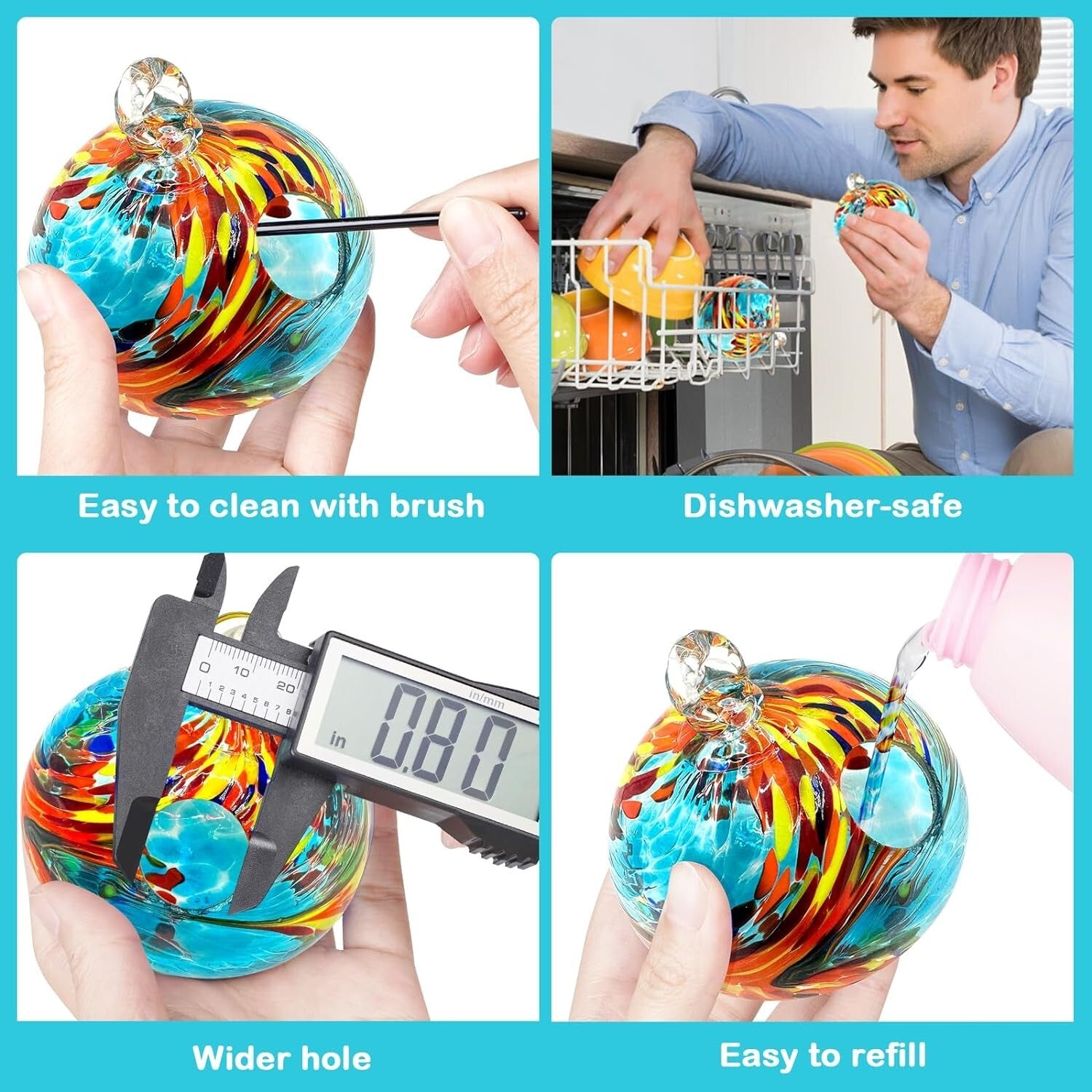 Stylish Outdoor Hummingbird Feeder & Wind Chimes - Perfect Gift for Bird Lovers