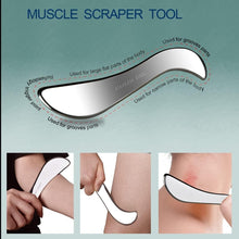 Load image into Gallery viewer, Versatile Stainless Steel Muscle Scraper Kit for Soreness &amp; Tension Relief