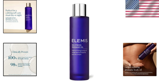 Compact 3.3oz Massage Oil - Essential Oils for Skin Rejuvenation & Relaxation