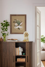 Load image into Gallery viewer, Elegant Analog Clock with Revolving Pendulum &amp; Brass Finish - Tabletop Design