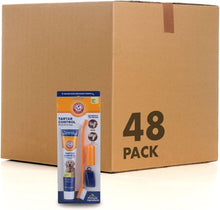 Load image into Gallery viewer, Premium Dog Dental Kit with Enzymatic Toothpaste &amp; Safe Fingerbrush - 48 Count