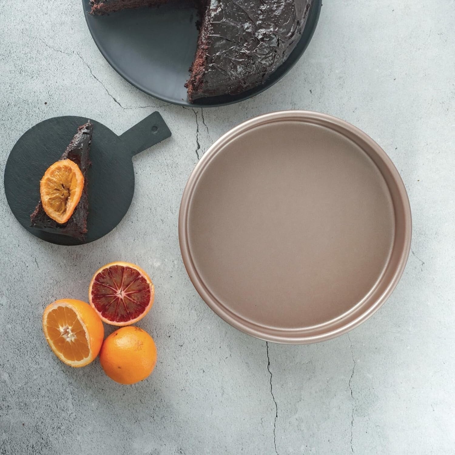 Elegant 9-Inch Round Nonstick Cake Pans - Perfect for Weddings & Housewarmings