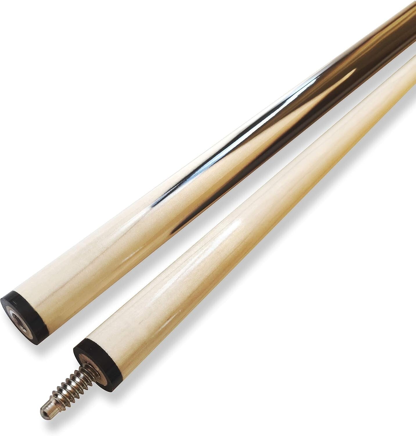 Set of 6 Premium 58-Inch Ashwood Pool Cues with 13mm Tips for Ultimate Precision