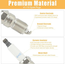 Load image into Gallery viewer, High-Performance Iridium Spark Plugs and M8-48322 Wires for Chevy V8 Engines
