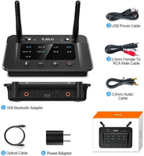 Load image into Gallery viewer, Compact Bluetooth 5.3 Adapter with aptX Low Latency - Stream Music Effortlessly