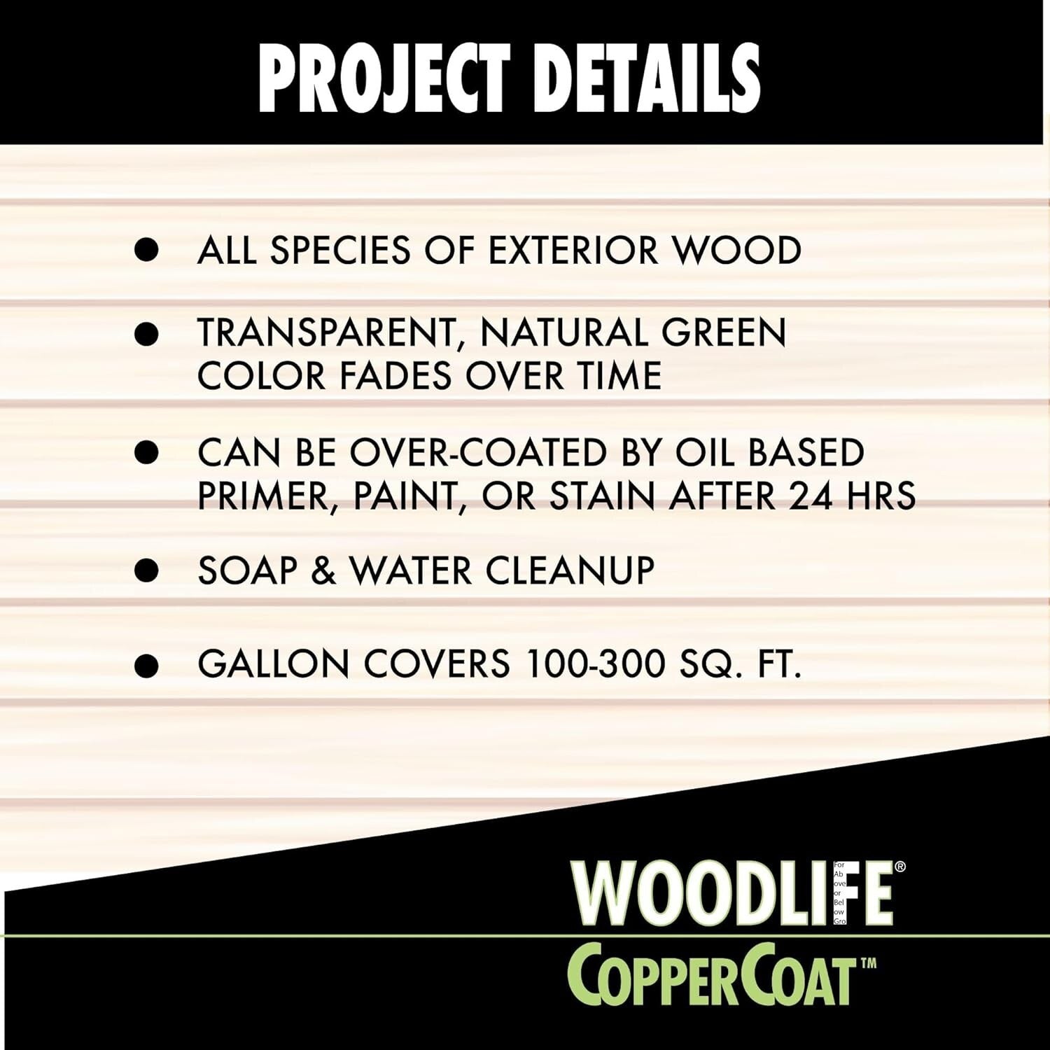 6-Pack EPA Registered Green Wood Preservative Quart for Long-Lasting Protection