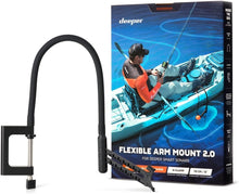 Load image into Gallery viewer, Flexible Arm Mount 2.0 for Boats and Kayaks, 80cm - Secure Fish Finder Support