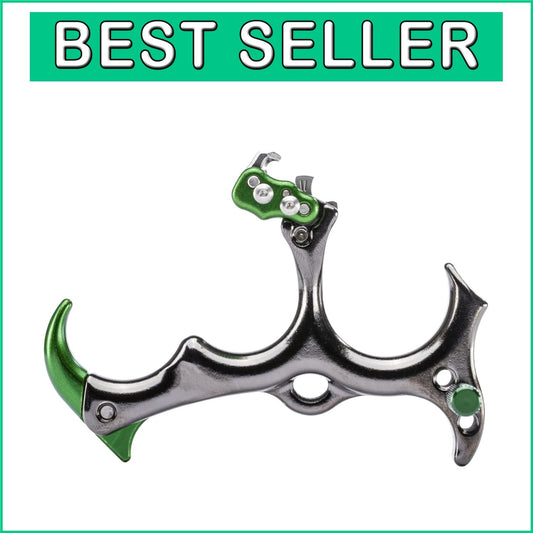 Ambidextrous Archery Release for Hunting - Smooth Finish & Adjustable Setup