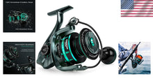 Load image into Gallery viewer, High-Speed Kapstan Elite Fishing Reel - Ultra-Smooth, 6 Stainless Steel Bearings