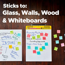 Load image into Gallery viewer, Ink Bleed-Through Resistant Super Sticky Flip Chart Paper - 6 Pads Included