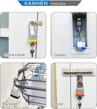 Load image into Gallery viewer, Durable Laminated Steel Padlocks 48 Pack - Perfect for Security &amp; Convenience