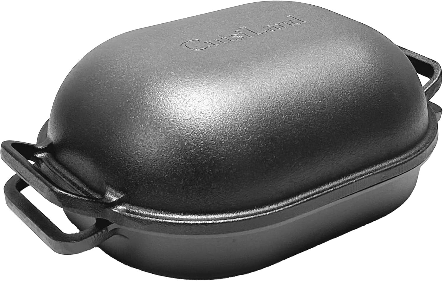 Cast Iron Bread Baker - 7.2 Quart Heavy-Duty with Dome Lid for Perfect Steam