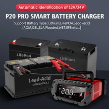 Load image into Gallery viewer, Versatile Trickle Charger - 12V/24V Battery Maintainer with Adjustable Current