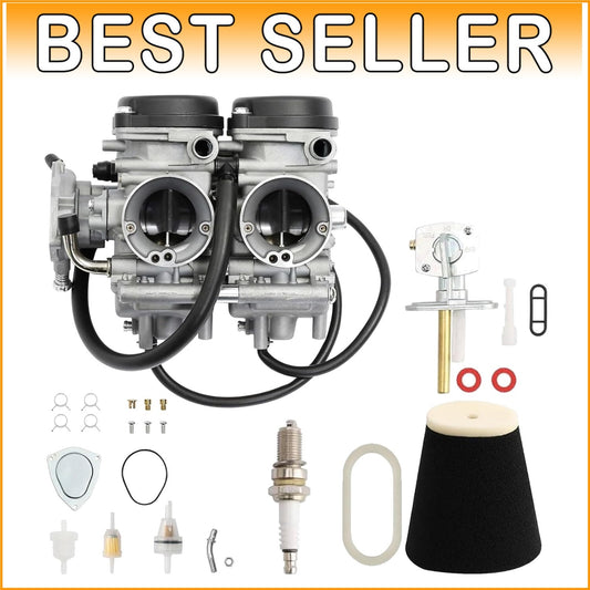 Durable Carburetor for 2001-2005 Yamaha Raptor 660/660R - Includes Air Filter