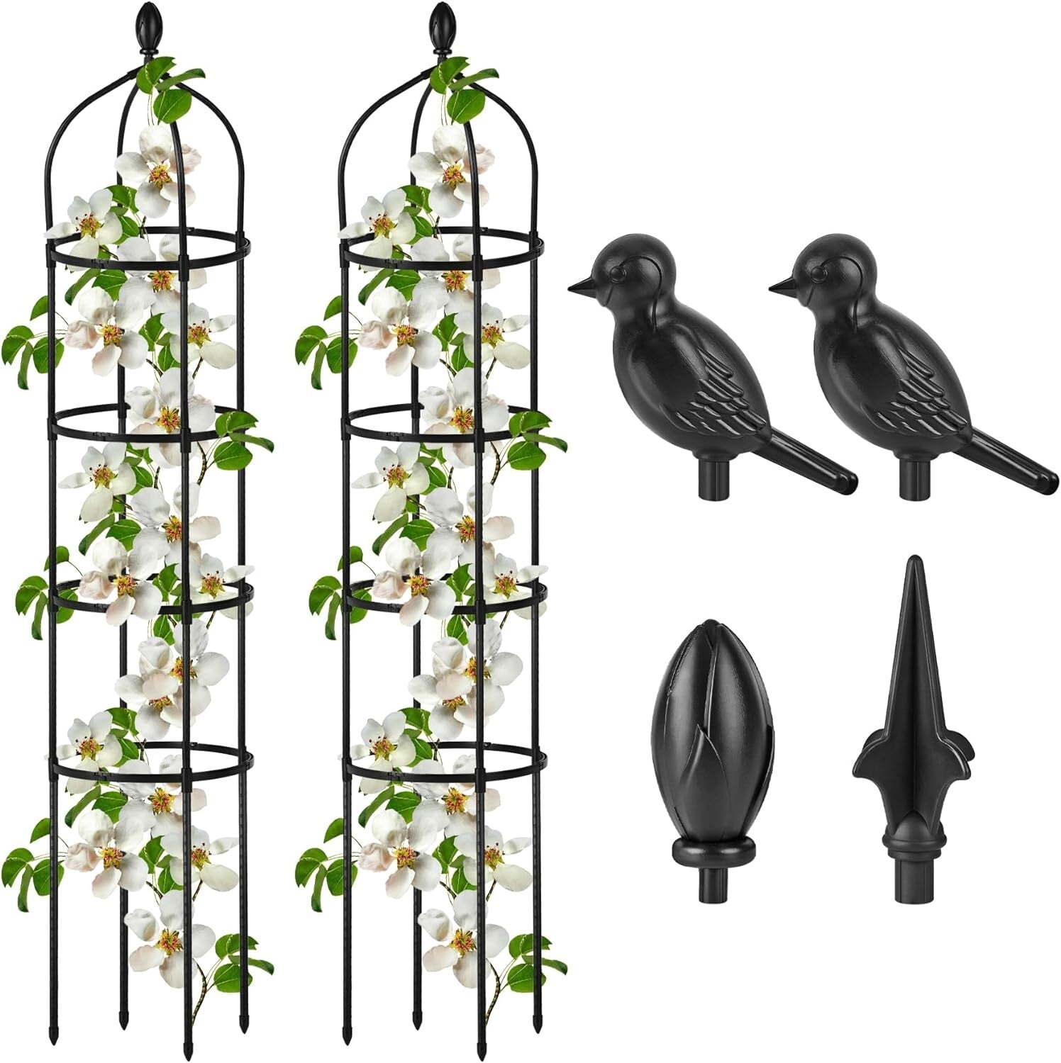 Durable 6ft Climbing Plant Trellis - Easy Installation for Indoor & Outdoor