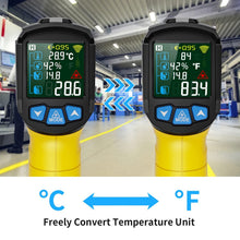 Load image into Gallery viewer, Multi-Functional Temperature Gun with Adjustable Emissivity - Ideal for Cooking