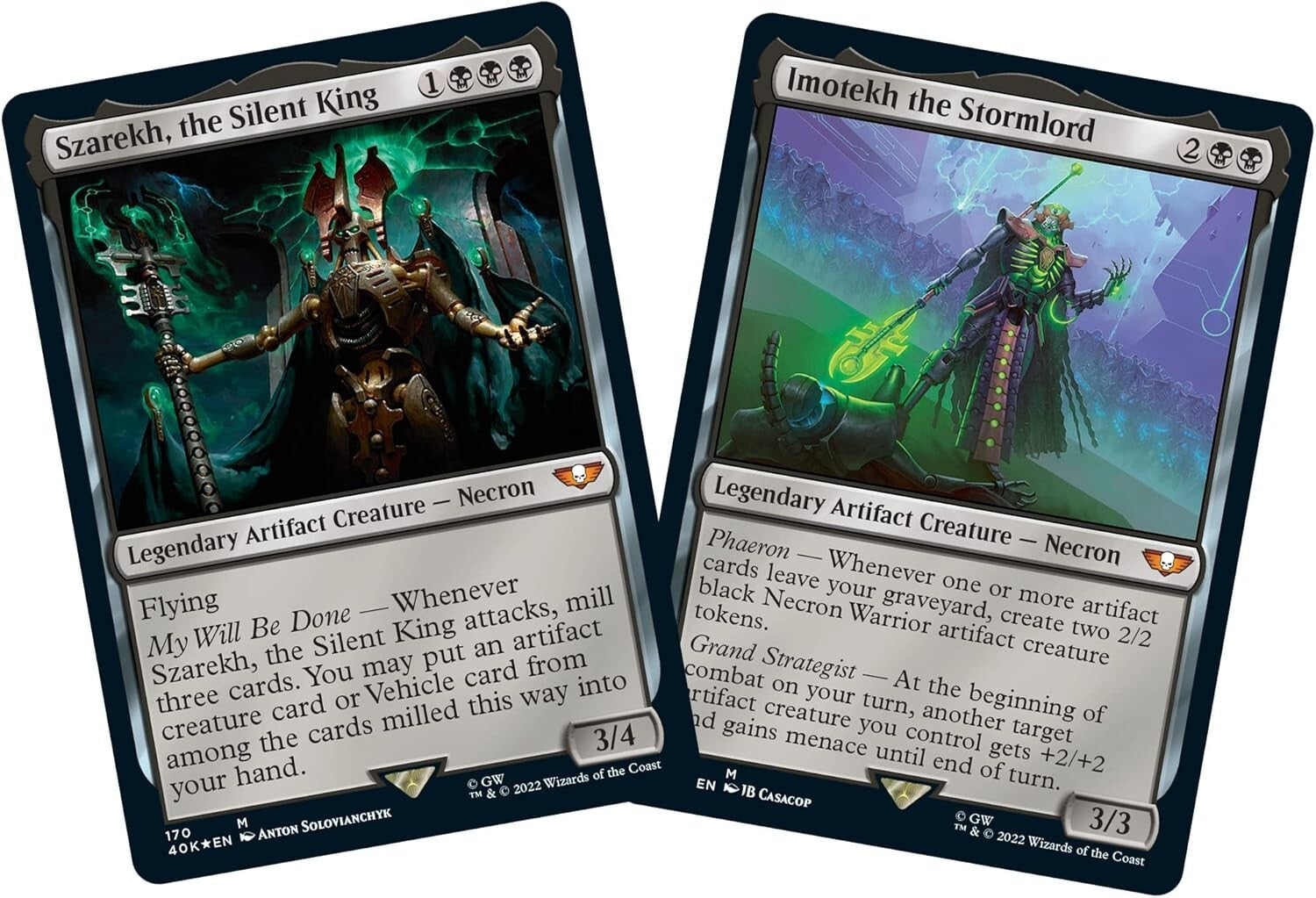 Necron Dynasties Commander Deck - Magic: The Gathering Meets Warhammer 40,000