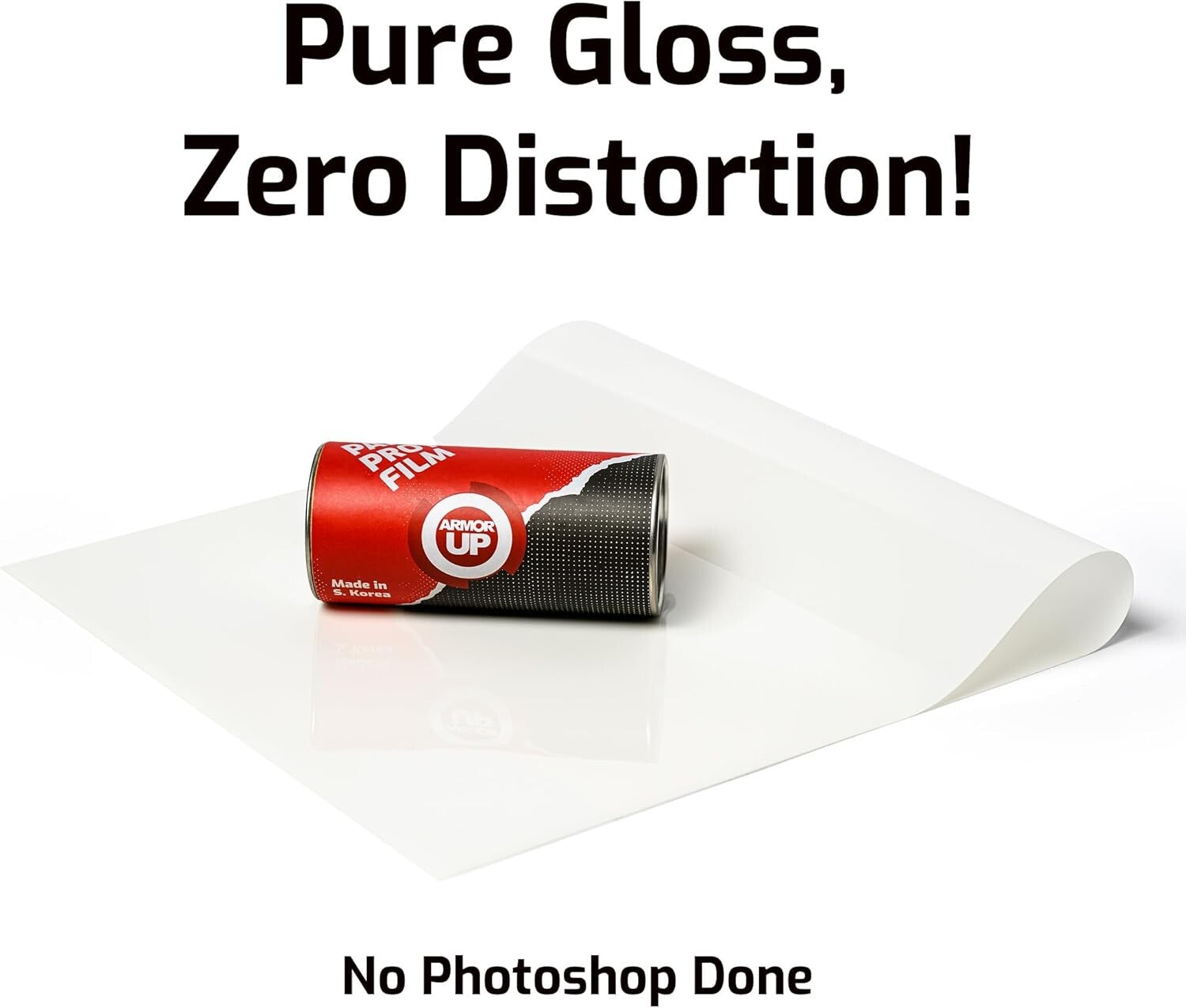 Self-Healing Clear Gloss Paint Protection Film Roll - UV Shield for Vehicles