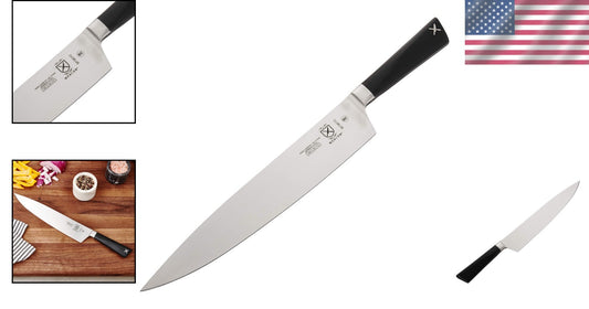 Züm High Carbon Steel Chef's Knife - 10 Inches, Black Handle Sophistication