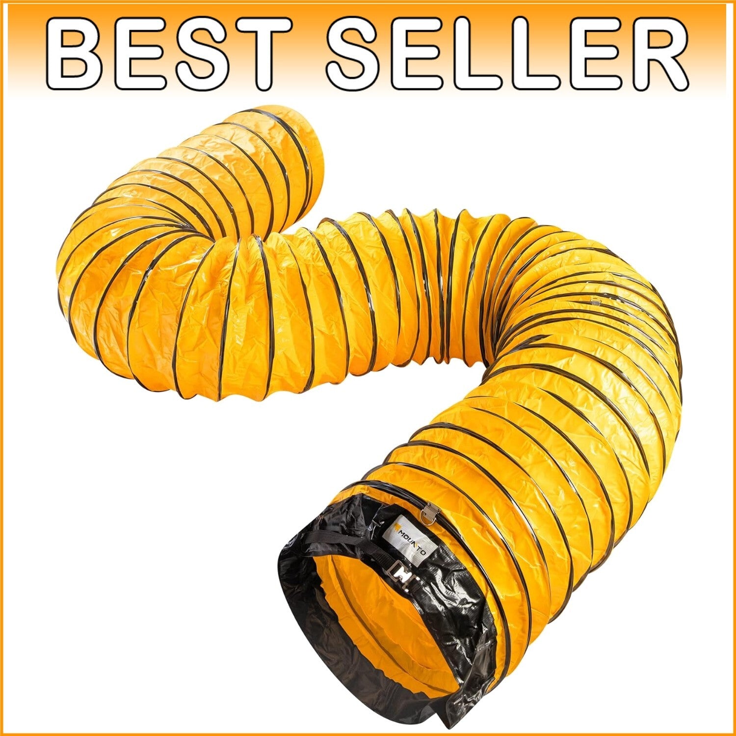 Durable 25FT Flexible Ducting for 16-Inch Exhaust Fans - Easy Installation