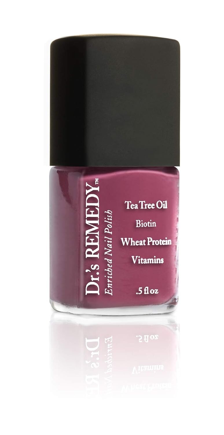 Dr’s Remedy 3-Pack Non-Toxic Nail Polish in BRILLIANT Berry - Quick Dry & Glossy