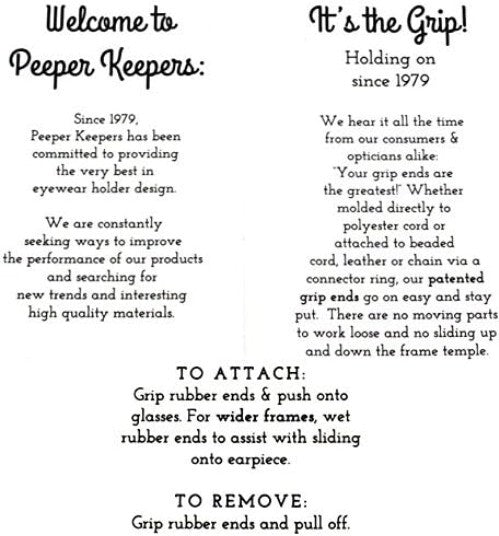 Stylish 12 Pack Adjustable Eyeglass Chains with No-Slip Grips & Microfiber Cloth