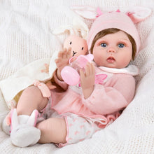 Load image into Gallery viewer, Realistic Newborn Baby Girl Doll with Accessories - Perfect Gift for Kids 3+