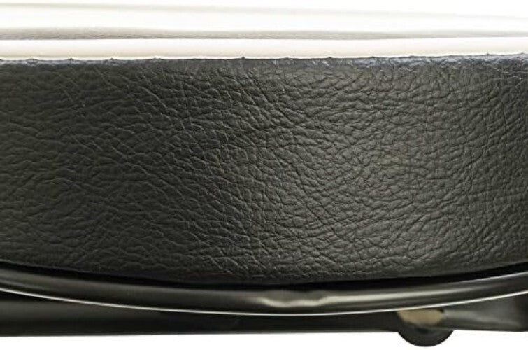 Durable Folding Stool with 12-Inch Cushioned Seat - Perfect for Any Setting