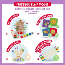 Load image into Gallery viewer, Jumbo Montessori Wooden Board Game - Interactive Learning Toy for Kids 3-9