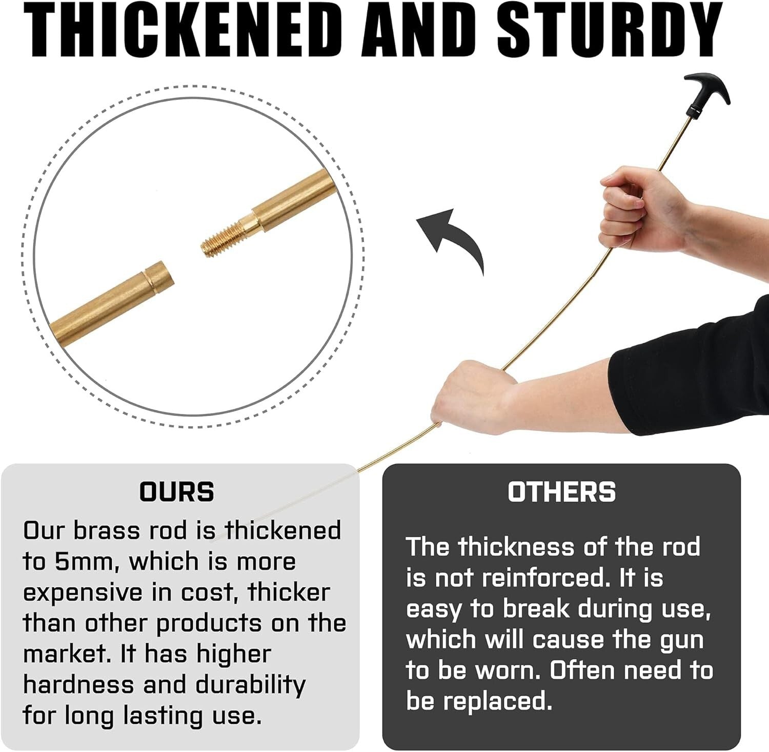 Efficient Gun Cleaning Kit with Sturdy Carry Case - Perfect for Any Gun Owner