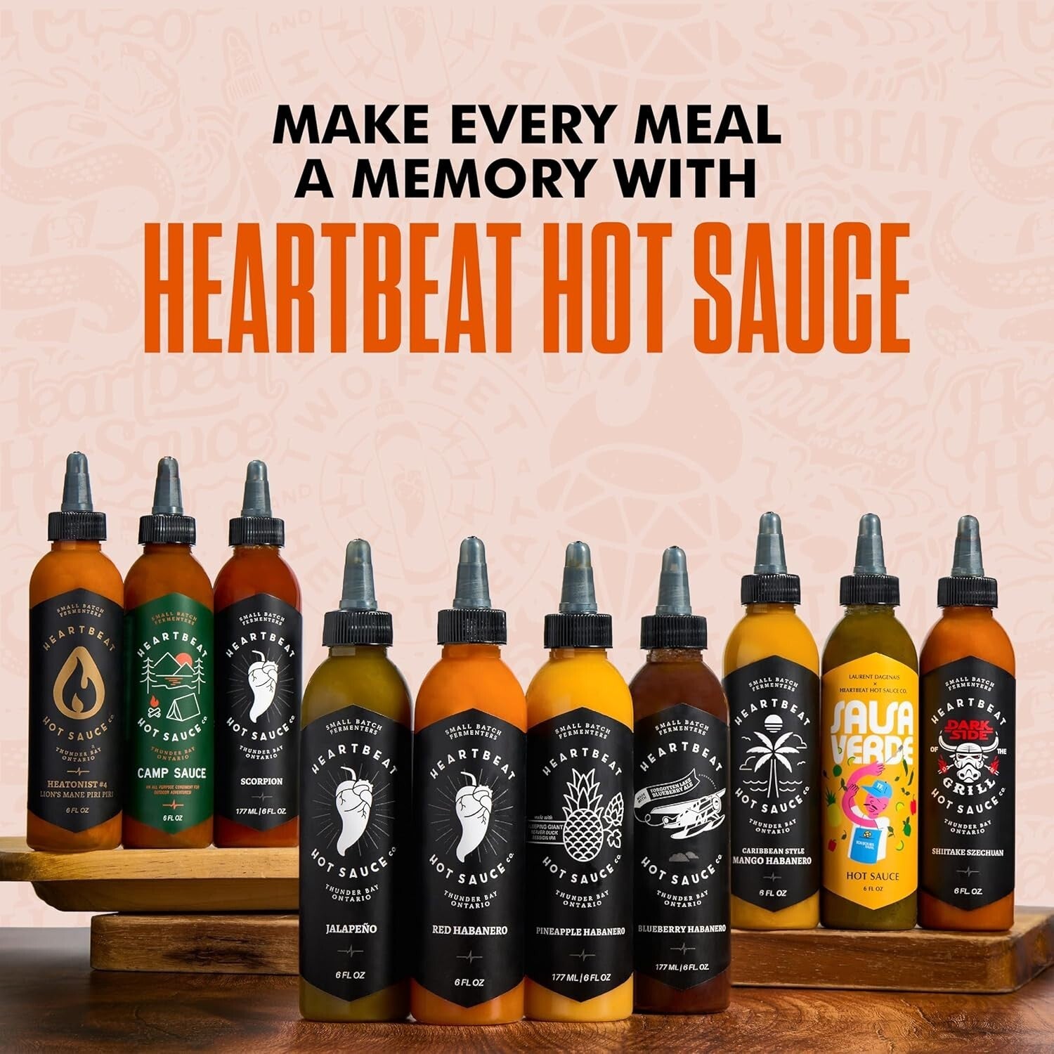 Versatile Red Habanero Hot Sauce: 6 oz Bottles, Ideal for Savory & Sweet Meals