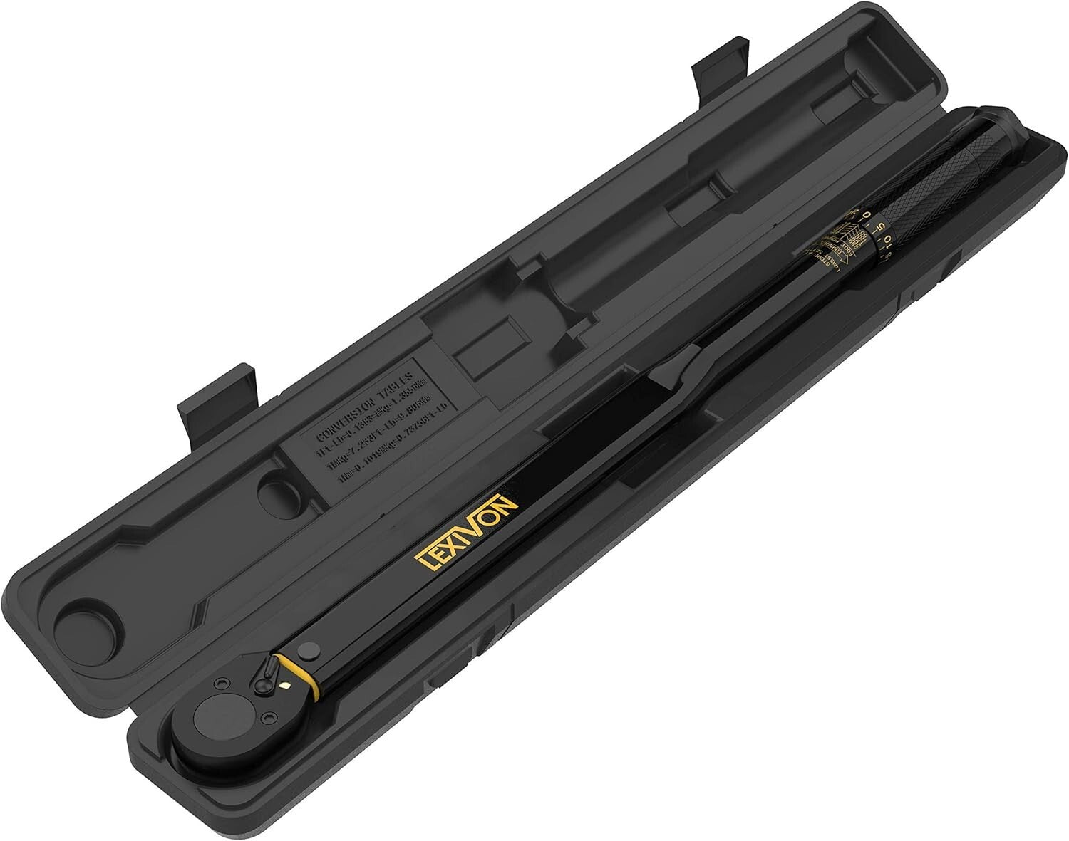 Electro-Black Finished 1/2-Inch Drive Torque Wrench - 338.9 Nm Performance Tool