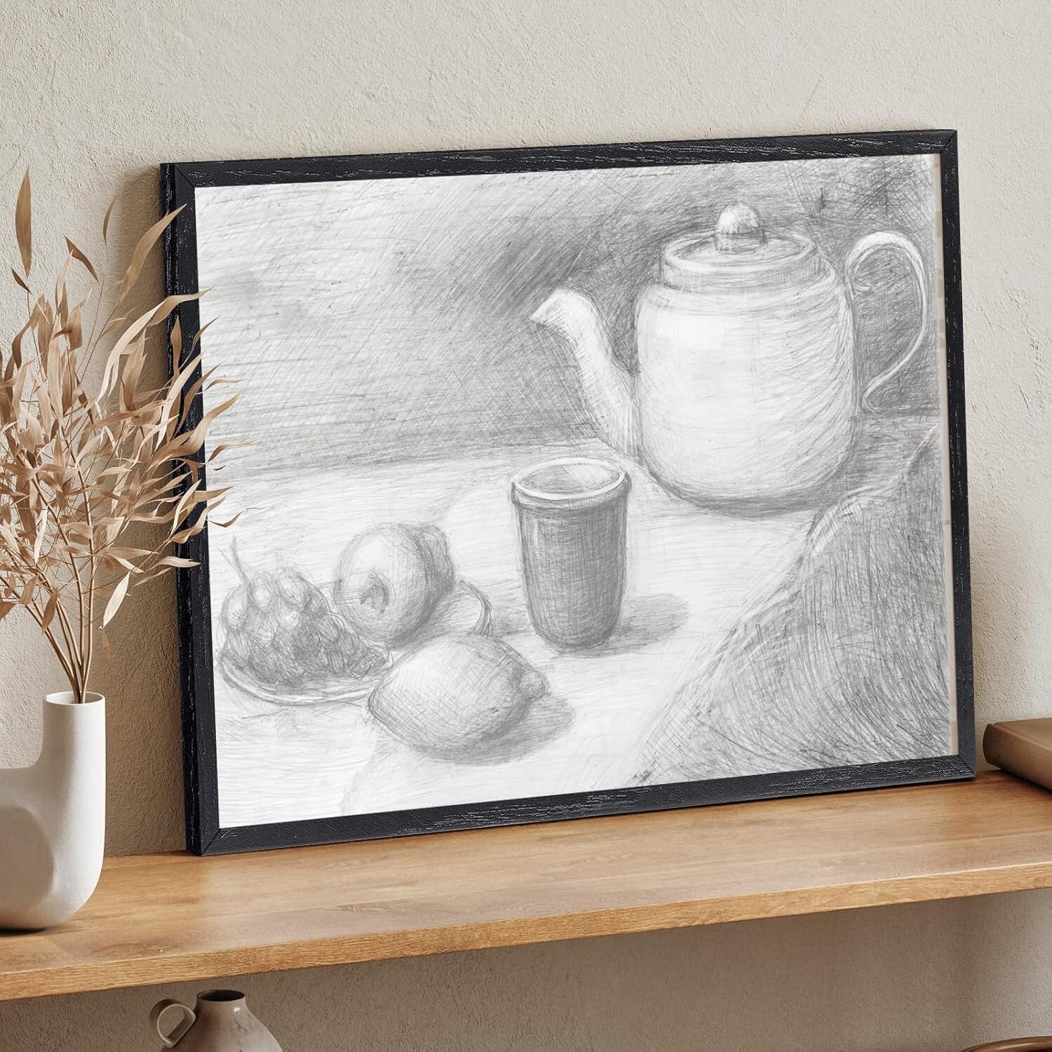 Gallery-Style 20x30 Black Oak Frame Set - Versatile Display for All Occasions