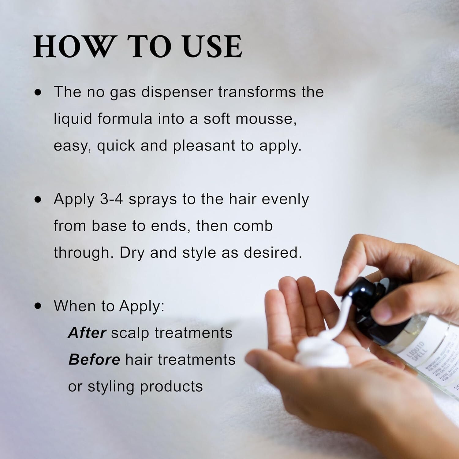 Revitalize Your Hair: Liquid Spell Reinforcing Fluid - 4.22 fl. oz. Magic