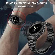 Load image into Gallery viewer, Shock-Proof Stainless Steel Case with Adjustable Band for Google Pixel Watch 3